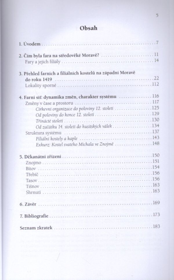 Petr Jokeš: FARNÍ ORGANIZACE NA STŘEDOVĚKÉ ZÁPADNÍ MORAVĚ