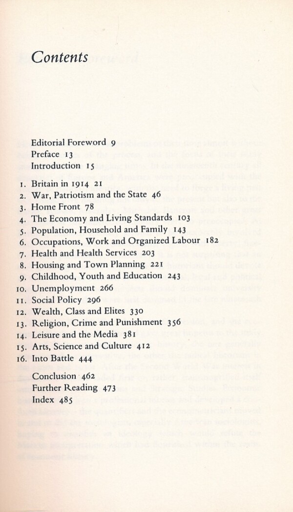 John Stevenson: BRITISH SOCIETY 1914-45