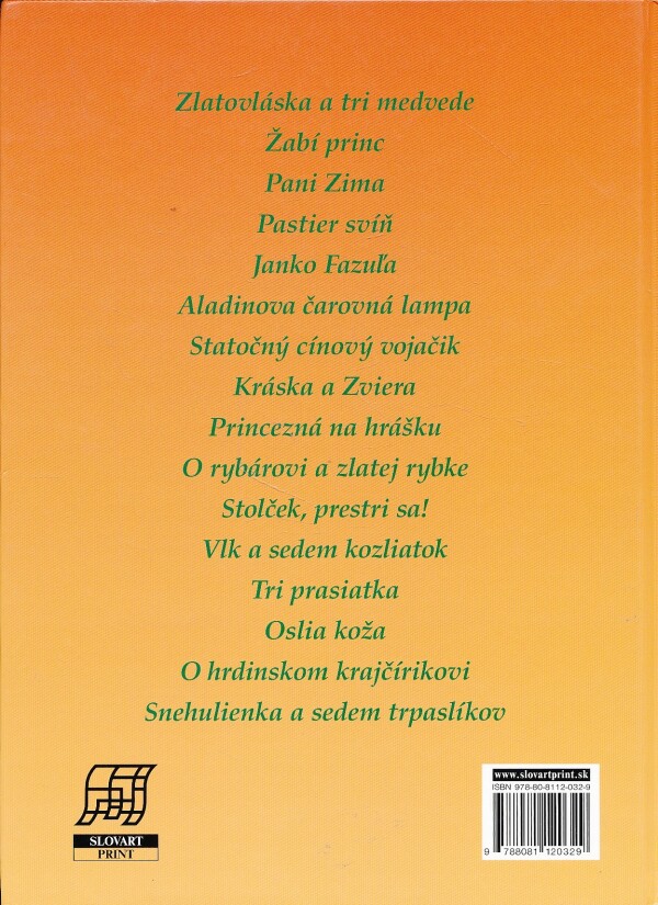 KNIHA PLNÁ ROZPRÁVOK