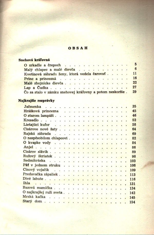 Hans Christian Andersen: SNEHOVÁ KRÁĽOVNÁ A INÉ ROZPRÁVKY