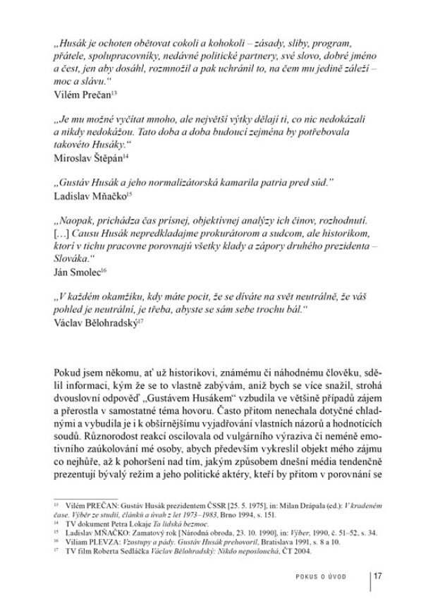Michal Macháček: GUSTÁV HUSÁK