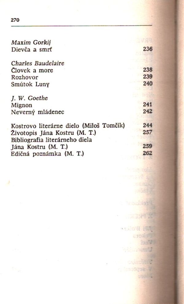 Ján Kostra: LADENIE