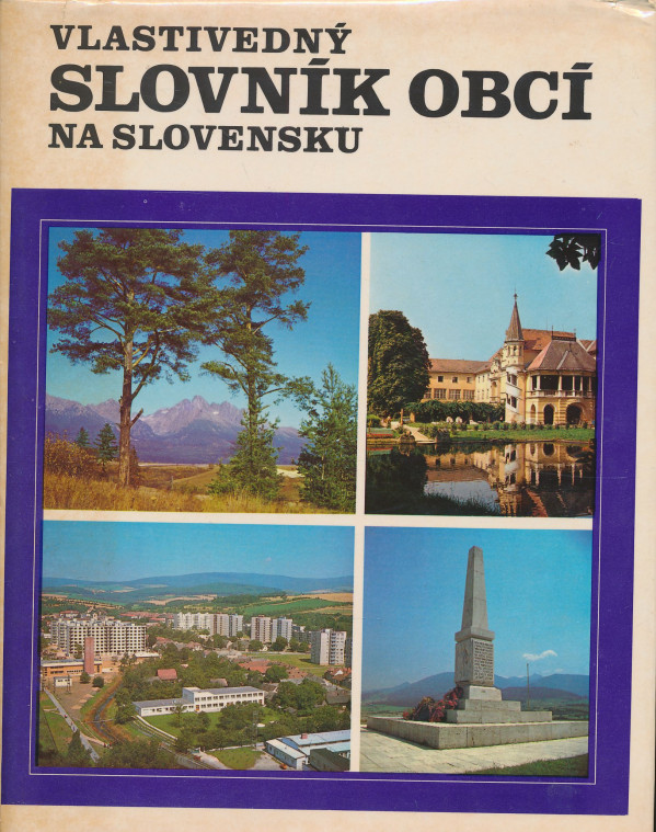 Vlastivedný slovník obcí na Slovensku I-III