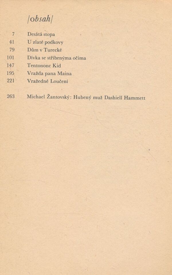 Dashiell Hammett: Dívka se stříbrnýma očima