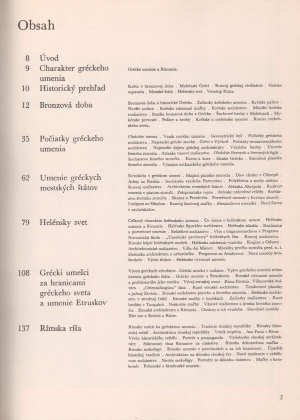 Donald E. Strong: ANTICKÉ UMENIE