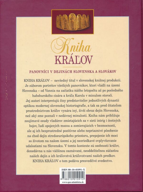 Vladimír Segeš, kol: KNIHA KRÁĽOV