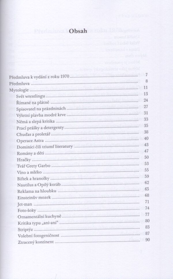 Roland Barthes: MYTOLOGIE