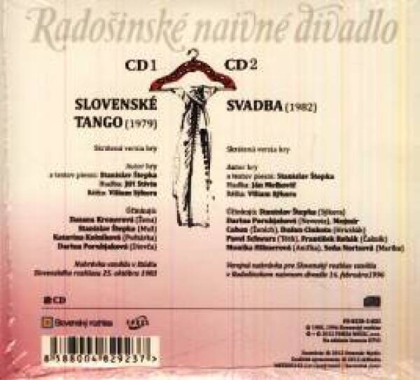 Stanislav Štepka: RADOŠINSKÉ NAIVNÉ DIVADLO - TO NAJLEPŠIE 2 (1969 - 1995)