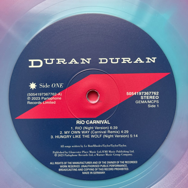 Duran Duran: RIO CARNIVAL - LP