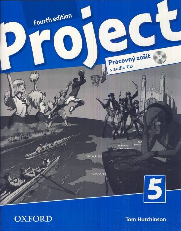 Tom Hutchinson: PROJECT NEW 5 - FOURTH EDITION - PRACOVNÝ ZOŠIT + CD