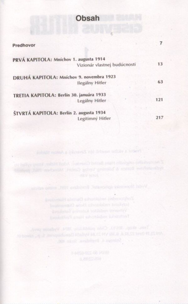 Hans Bernd Gisevius: ADOLF HITLER 1-2