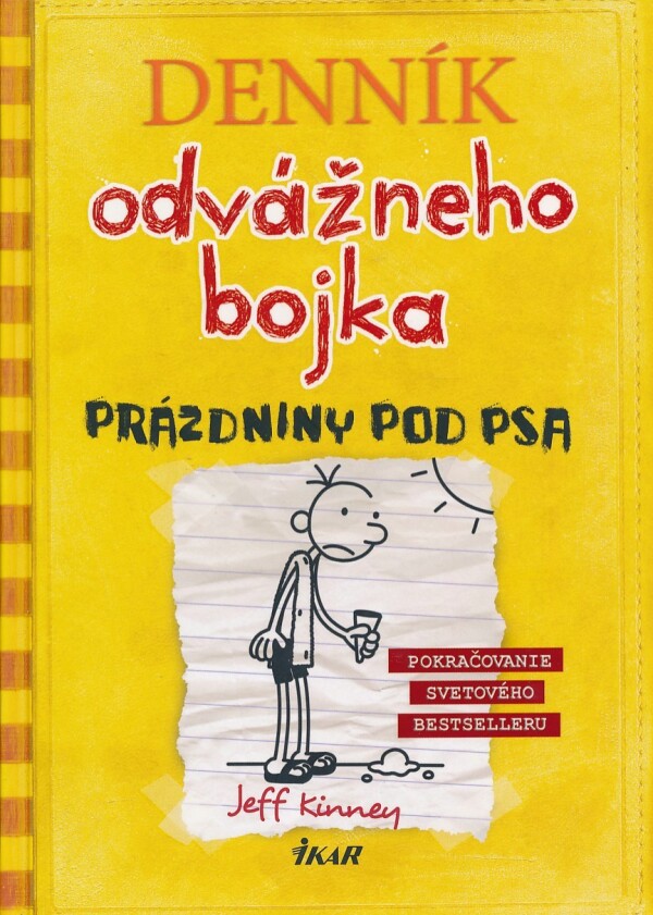 Jeff Kinney: DENNÍK ODVÁŽNEHO BOJKA 4 - PRÁZDNINY POD PSA