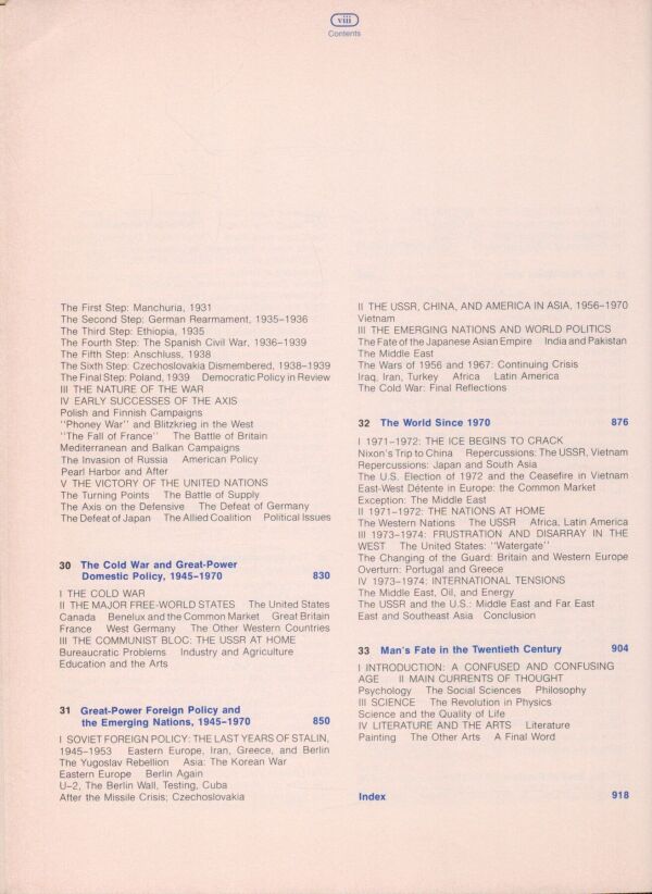 C. Brinton, J. B. Christopher, R. L. Wolff: A HISTORY OF CIVILIZATION - 1715 TO THE PRESENT