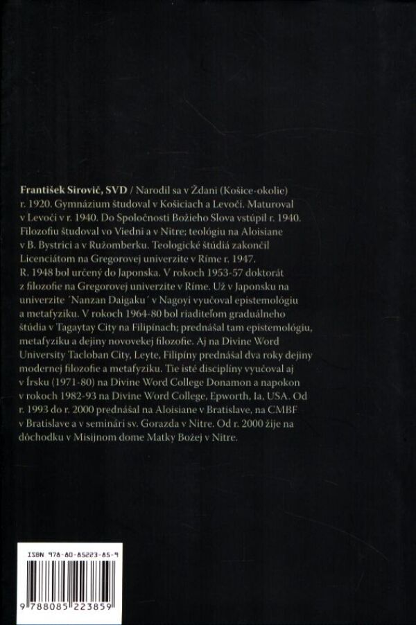 František Sirovič: OBMENY TOMIZMU V 20. STOROČÍ