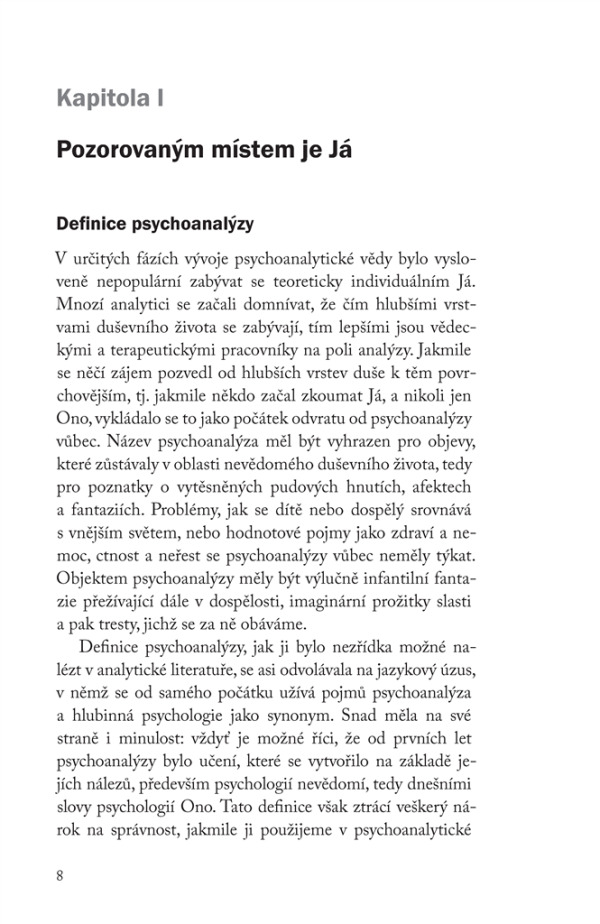 Anna Freud: JÁ A OBRANNÉ MECHANISMY