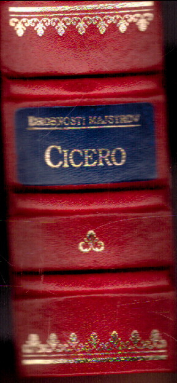Marcus Tullius Cicero: CICERO