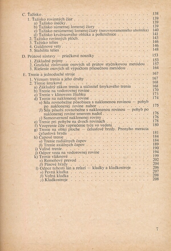 Jaroslav Tvrzský: MECHANIKA I