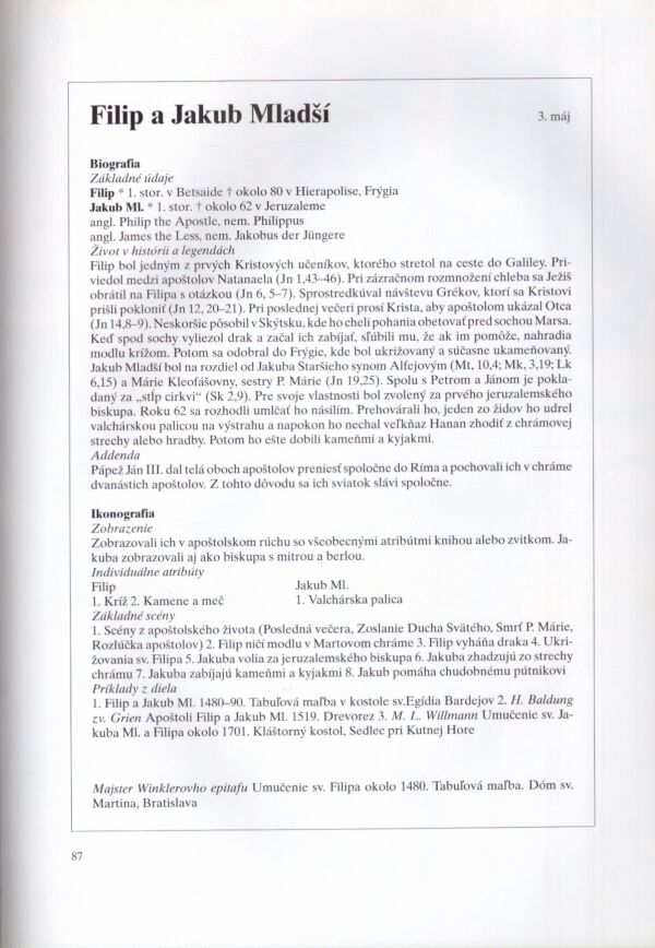 Ivan Rusina, Marian Zervan: ŽIVOTY SVÄTÝCH