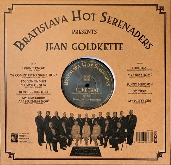 Bratislava Hot Serenaders: PRESENTS JEAN GOLDKETTE - LP