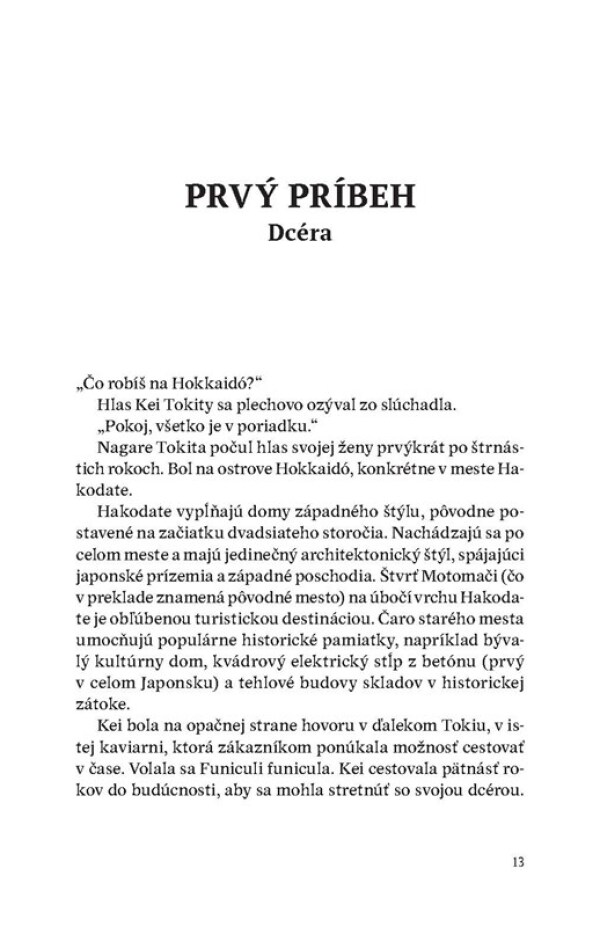 Tošikazu Kawaguči: KÝM SPOMIENKY VYBLEDNÚ
