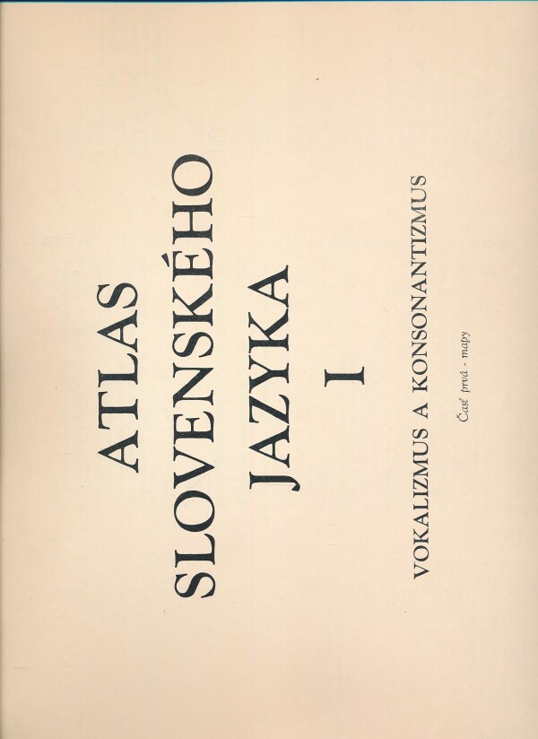 ATLAS SLOVENSKÉHO JAZYKA