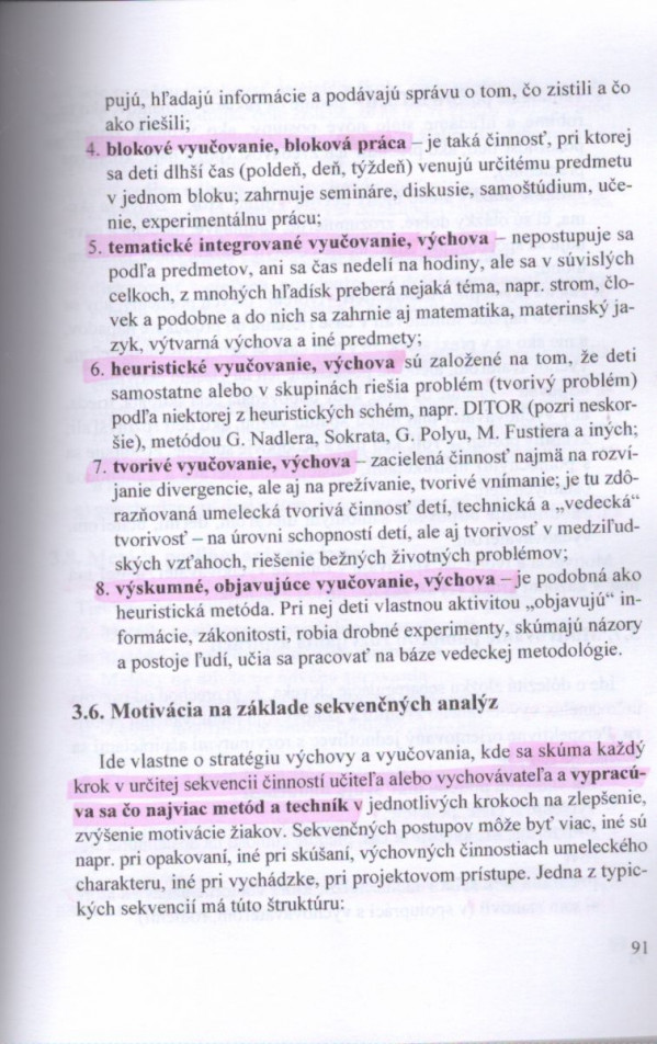 Miron Zelina: STRATÉGIE A METÓDY ROZVOJA OSOBNOSTI DIEŤAŤA