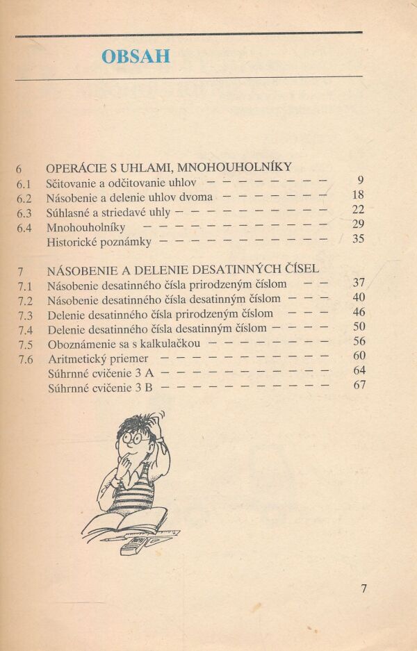 J. Urbanová, M. Koman, D. Řebíčková: Matematika pre 5. ročník základnej školy - II. diel