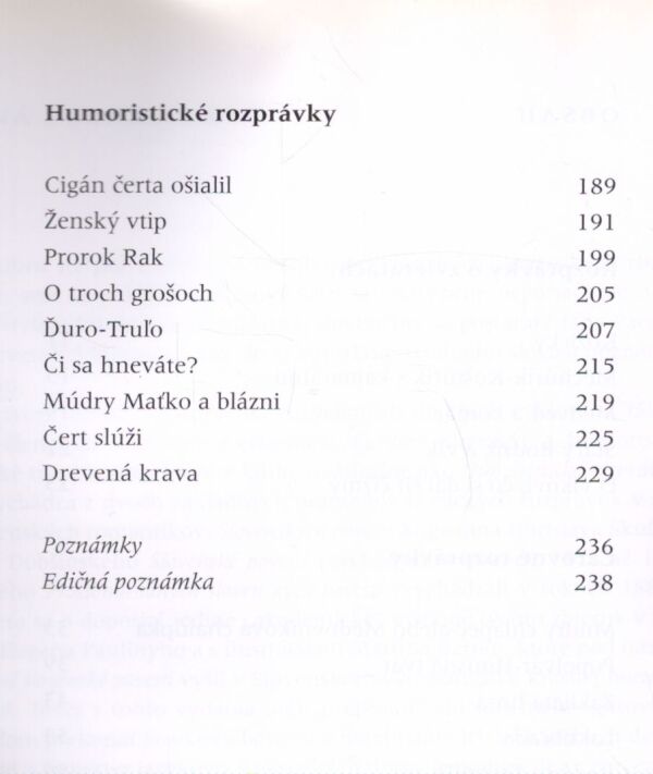 SLOVENSKÉ KLASICKÉ ROZPRÁVKY