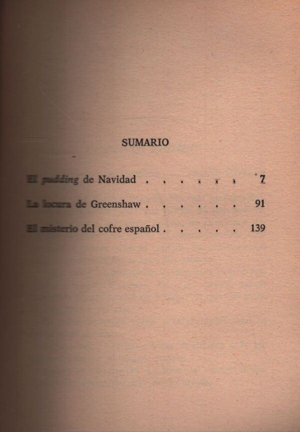 Agatha Christie: EL PUDDING DE NAVIDAD