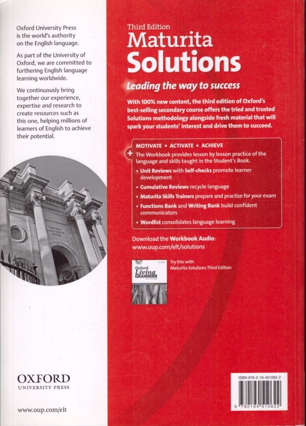 MATURITA SOLUTIONS - WORKBOOK