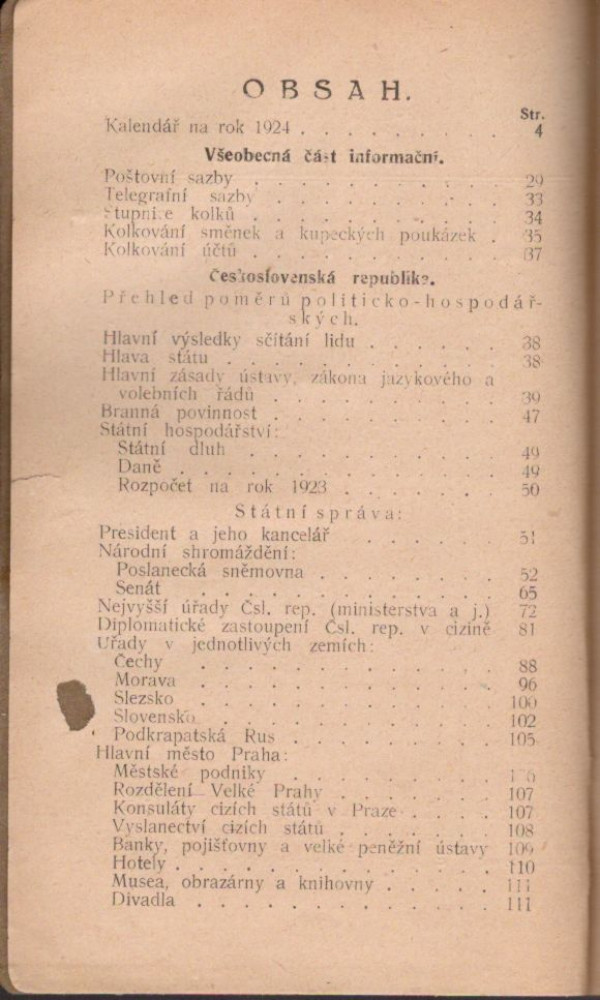 OBČANSKÝ SBORNÍK ROČENKA 1924