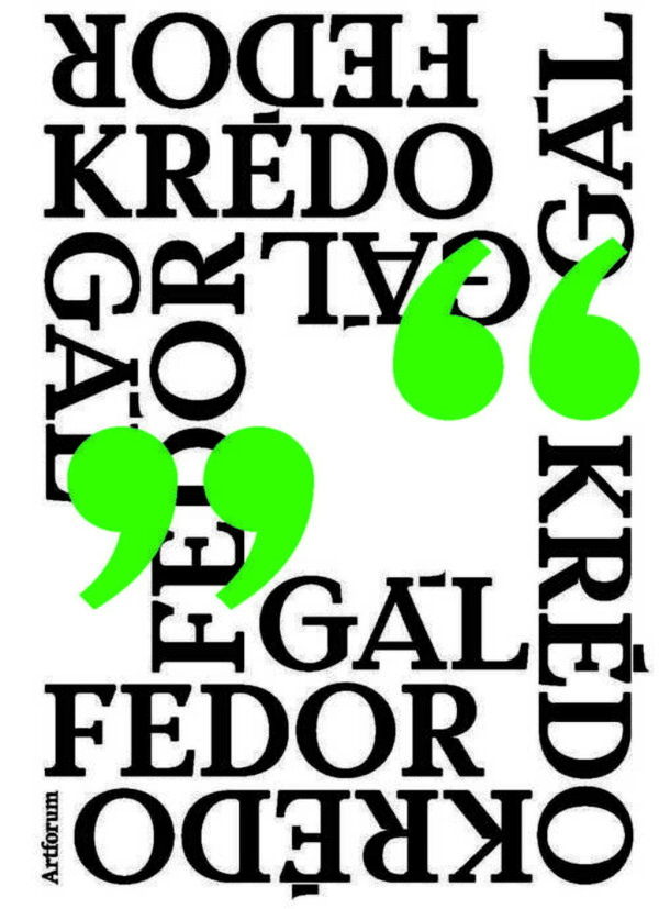 Fedor Gál: KRÉDO