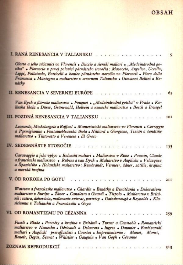 Michael Levey: STRUČNÉ DEJINY MALIARSTVA