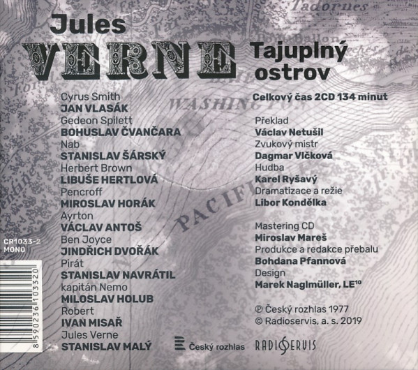 Jules Verne: TAJUPLNÝ OSTROV - AUDIOKNIHA