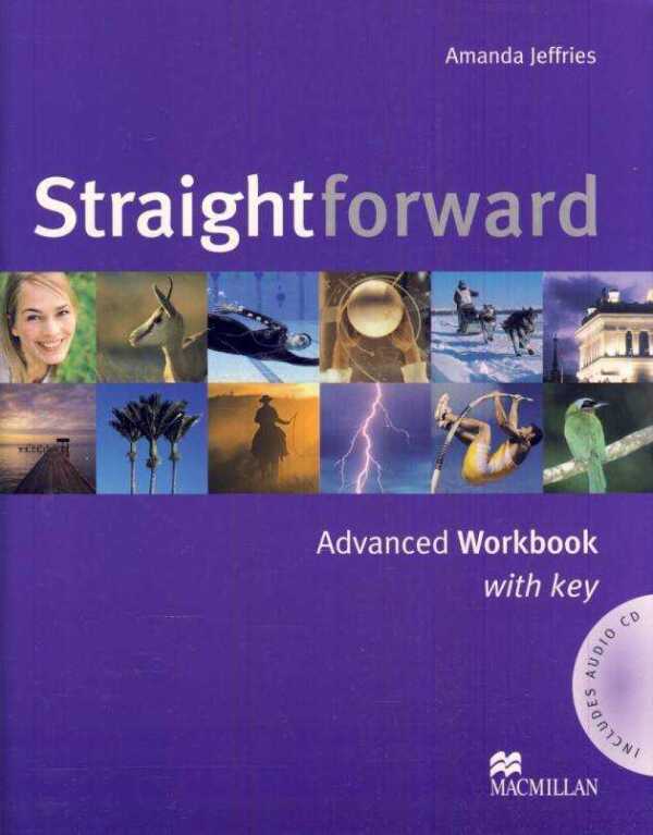 Amanda Jeffries: STRAIGHTFORWARD ADVANCED - WORKBOOK WITH KEY (PRACOVNÝ ZOŠIT S KĽÚČOM) + CD