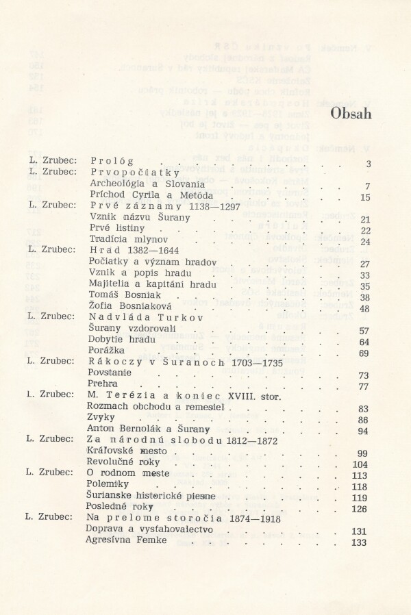 Ladislav Zrubec, Viliam Nemček: ŠURANY