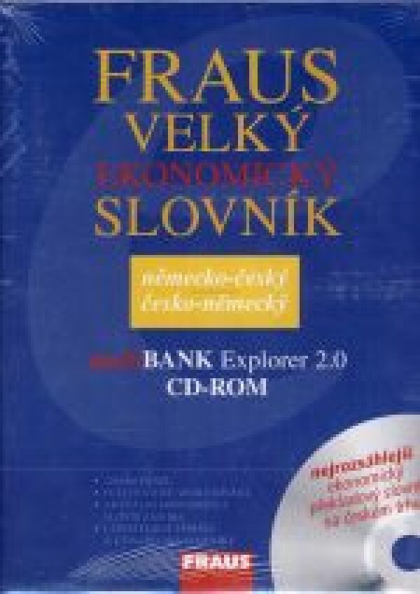 FRAUS VELKÝ EKONOMICKÝ SLOVNÍK N-Č Č-N + CD-ROM