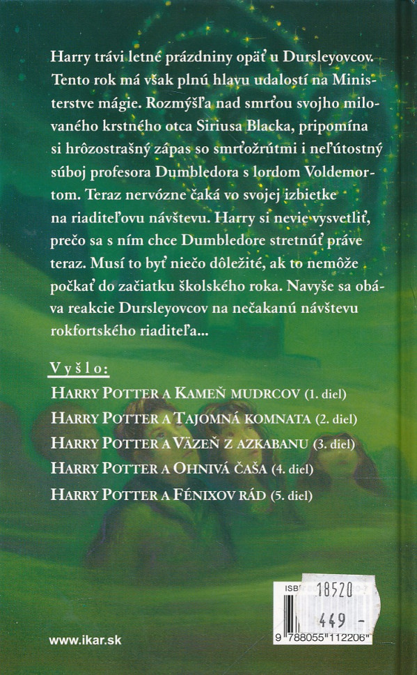 J.K. Rowlingová: HARRY POTTER A POLOVIČNÝ PRINC