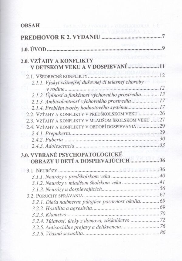 Karol Turček: PSYCHOPATOLOGICKÉ A SOCIÁLNO-PATOLOGICKÉ PREJAVY DETI A MLÁDEŽE