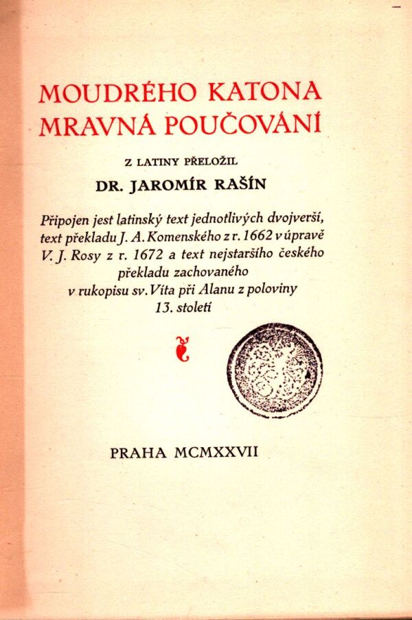 MOUDRÉHO KATONA MRAVNÁ POUČOVÁNÍ