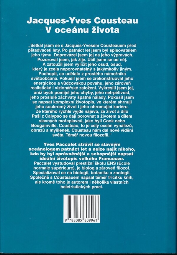 Yves Paccalet: V OCEÁNU ŽIVOTA