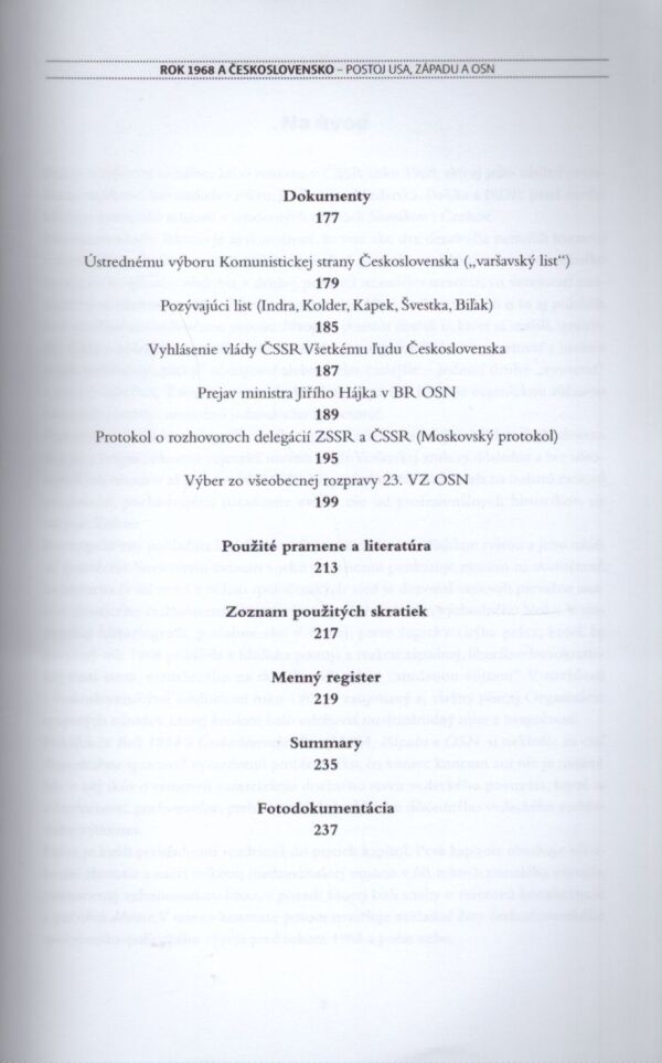 Slavomír Michálek: ROK 1968 A ČESKOSLOVENSKO
