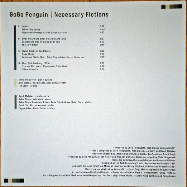 GoGo Penguin: NECESSARY FICTIONS - LP