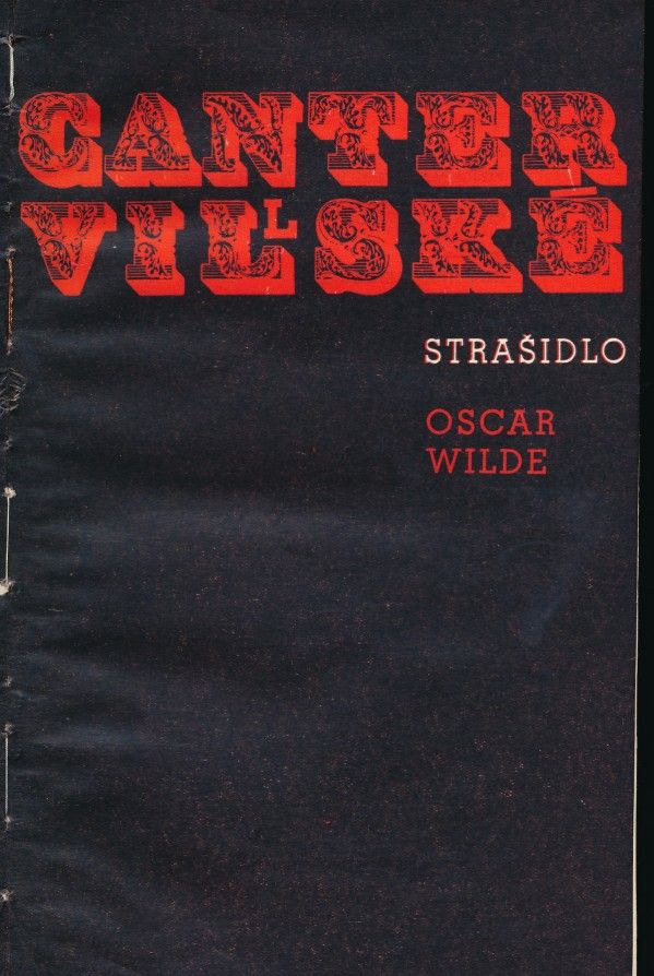 Oscar Wilde: CANTERVILLSKÉ STRAŠIDLO A INÉ POVIEDKY