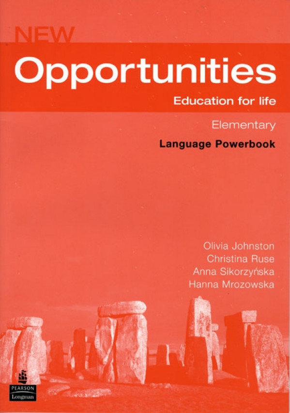 Olivia Johnston, Christina Ruse, Anna Sikorzynska: NEW OPPORTUNITIES ELEMENTARY - LANGUAGE POWERBOOK + CD-ROM