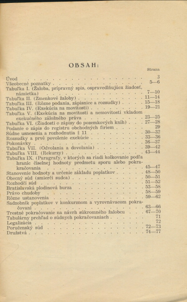 Žigmund Kemény: SÚDNE POPLATKY NA SLOVENSKU A V PODKARPATSKEJ RUSI