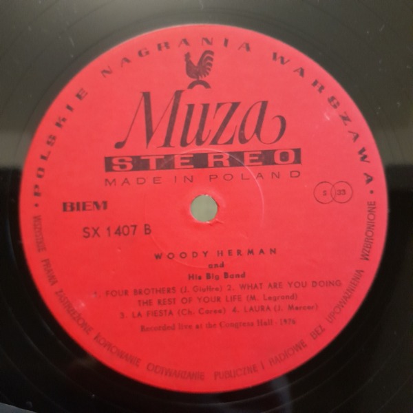 Woody Herman: WOODY HERMAN AND HIS BIG BAND IN POLAND