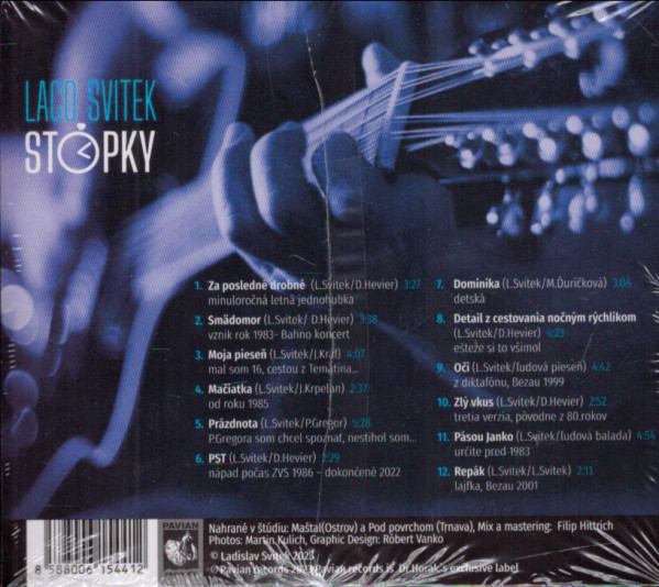 Laco Svitek: STOPKY - CD