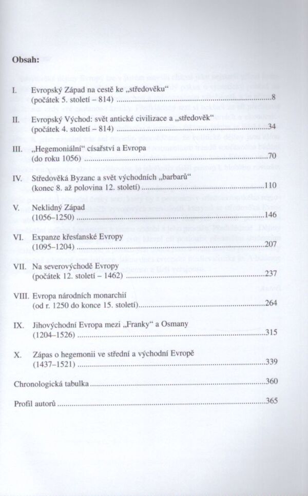 Václav Drška, Dana Picková: DĚJINY STŘEDOVĚKÉ EVROPY