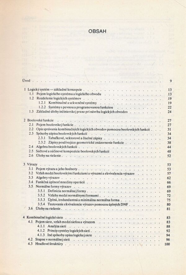 N. Frištacký, M. Kolesár, J. Kolenička, J. Hlavatý: Logické systémy